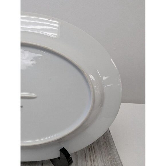 Claremont by Wade Sone Fine Porcelain China Oval Serving Platter 12 3/8" - Picture 8 of 9